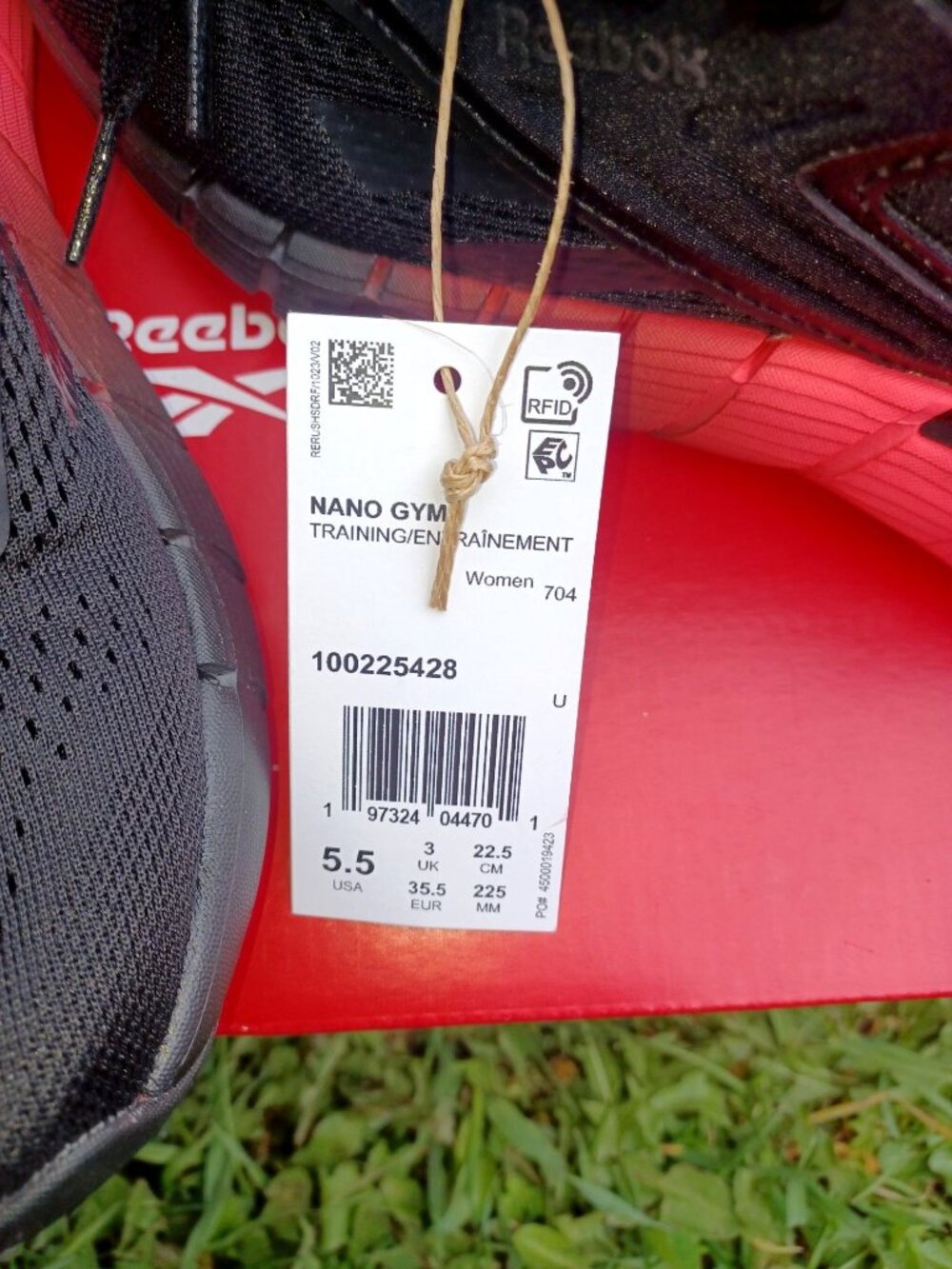 NWT Reebok Nano Gym Training Shoe Black/Pink Lightweight Comfy Sneaker Women 5.5 - Picture 9 of 10